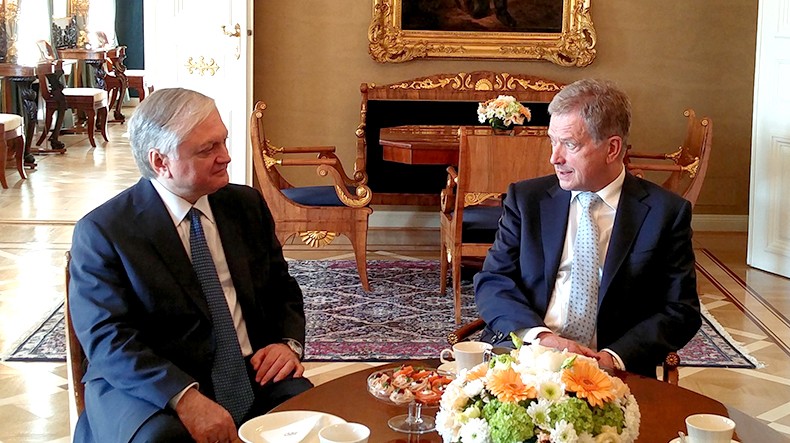 Президент Финляндии выразил безоговорочную поддержку усилиям по мирному урегулированию арцахского конфликта