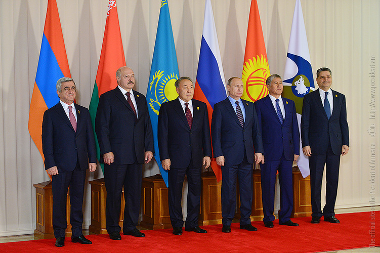 President Serzh Sargsyan participated at the session of the Supreme Council of the Eurasian Economic Union