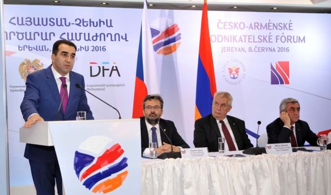 Նախագահների մասնակցությամբ հայ-չեխական գործարար համաժողովին ներկայացված են 110-ից ավելի ընկերություններ