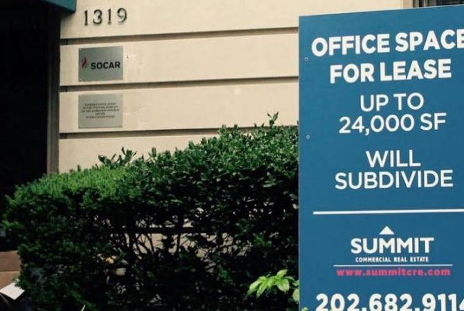 Ադրբեջանի սնանկացած պետական նավթային ընկերությունը վարձով է տալիս Վաշինգտոնում իր գրասենյակը