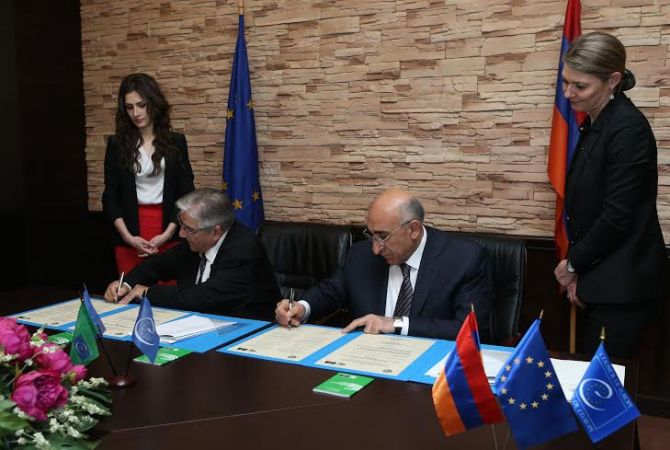 Հայաստանն ու Եվրոպայի խորհուրդն ստորագրել են ՀՀ-ում տեղական ժողովրդավարության ճանապարհային քարտեզը