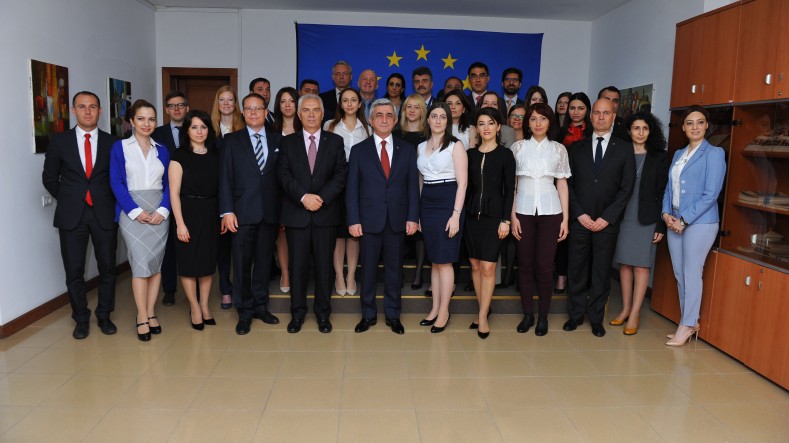 Серж Саргсян: переговоры вокруг всеобъемлющего правового документа Армения-ЕС проходят успешно