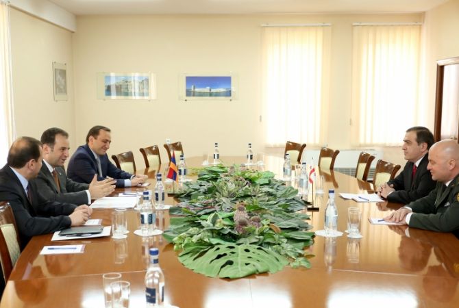 Վիգեն Սարգսյանը Վրաստանի դեսպանի հետ քննարկել է երկկողմ համագործակցության հարցեր