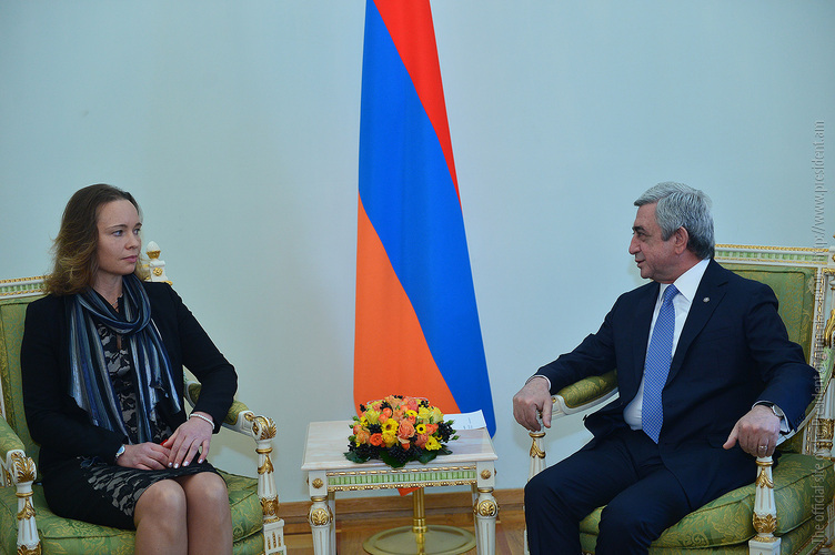 Նախագահին հավատարմագրերն է հանձնել Հայաստանում Էստոնիայի դեսպան Կաի Կաարելսոնը