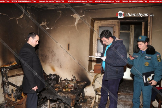 В Котайкской области обнаружено обгоревшее тело мужчины