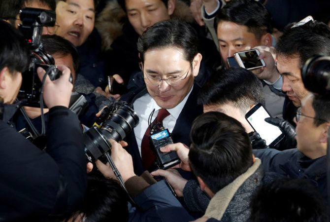 Հարավային Կորեայի դատախազությունը Samsung-ի փոխնախագահին ձերբակալելու հրահանգ Է տվել