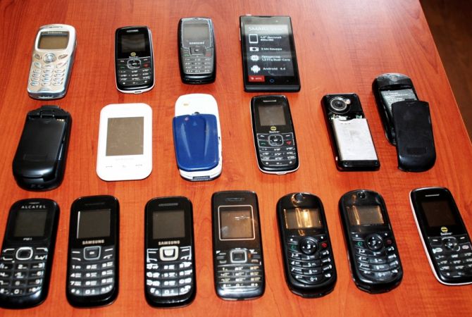 Անցած տարվա ընթացքում ՔԿՀ-ների աշխատակիցները ստուգումների արդյունքում առգրավել են 2200 հեռախոս