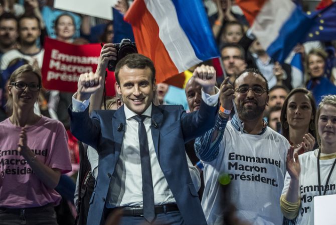 Ֆրանսիայի նախագահի ընտրություններում Մակրոնը հաղթանակ կտանի Լե Պենի նկատմամբ. հարցում
