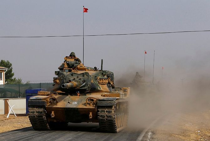 Թուրքիայի ԶՈՒ-ն հայտնել է Սիրիայում «Իսլամական պետության» 245 թիրախ ոչնչացնելու մասին