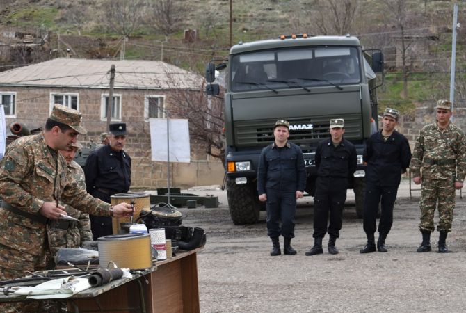 ՀՀ զինված ուժերում անցկացվել են եռօրյա մասնագիտական հավաք-պարապմունքներ