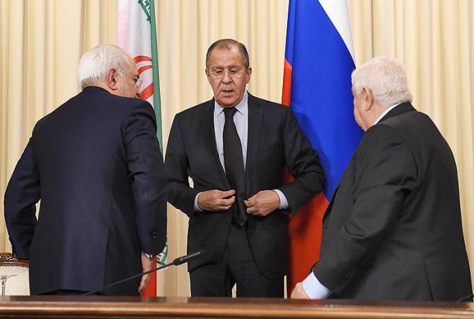 ՌԴ-ի, Իրանի եւ Սիրիայի ԱԳ նախարարները Մոսկվայում կքննարկեն Սիրիայի ռազմաքաղաքական իրադրությունը