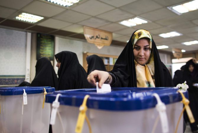 Հայաստանում Իրանի դեսպանատանը բացված ընտրատեղամասում քվեարկությունն անցնում է բնականոն հունով