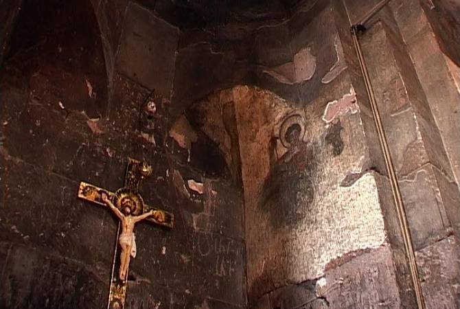 Վերսկսվել են Լմբատավանքի «Սուրբ Ստեփանոս նախավկայի» եկեղեցու պատերի մաքրման աշխատանքները