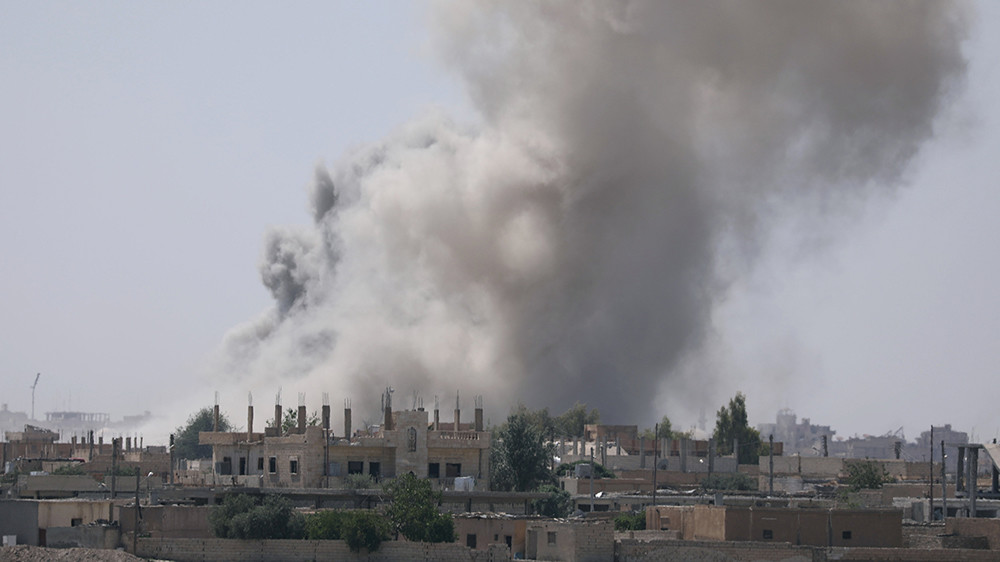 Возглавляемая США коалиция сбила самолет сирийских ВВС