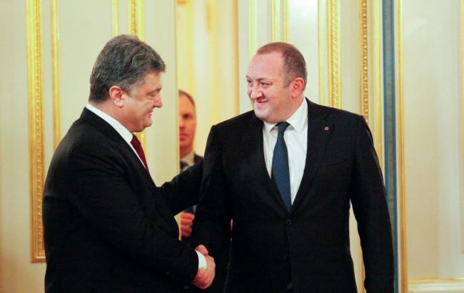 Президенты Грузии и Украины подписали декларацию о стратегическом партнерстве