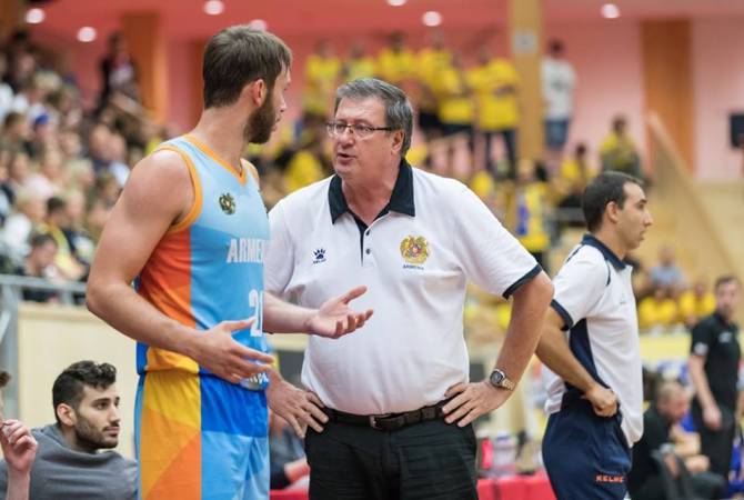 Нам поможет игра в родных стенах: Главный тренер сборной Армении по баскетболу