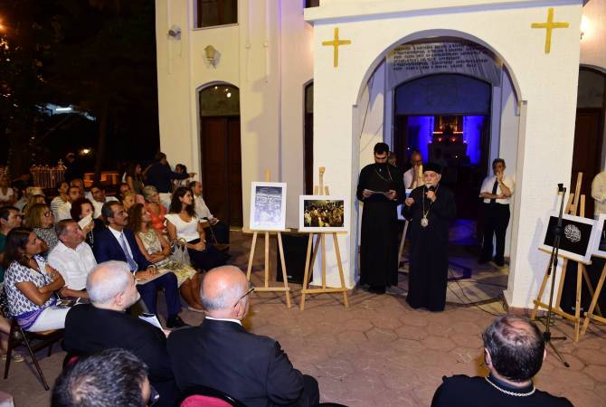Բեքչյանը Քընալը կղզու հայկական եկեղեցում մասնակցել է լուսանկարչական ցուցահանդեսի բացմանը