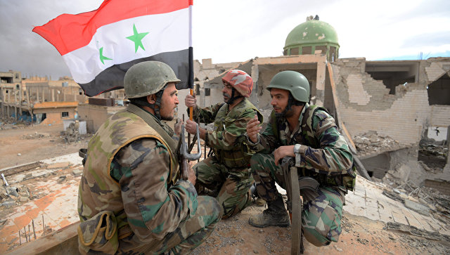 Сирийская армия десантировалась в тыл ИГ в Ракке