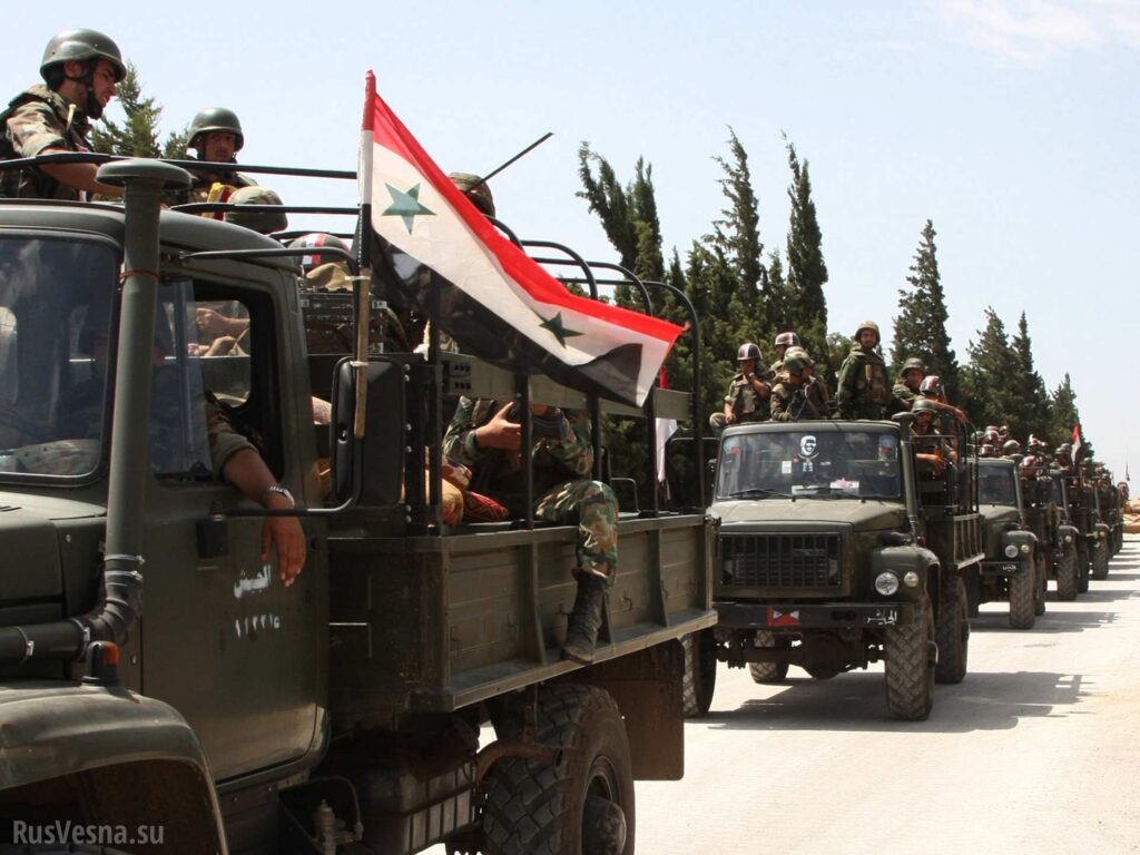 Сирийская армия окружила захваченный ИГ город Акербат