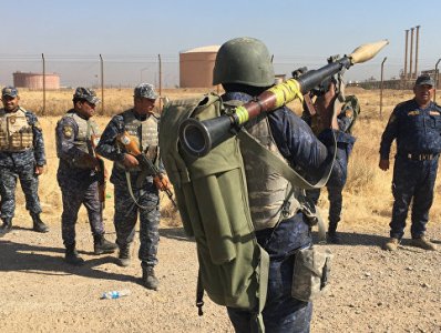 Иракские военные установили контроль над месторождениями нефти в Киркуке
