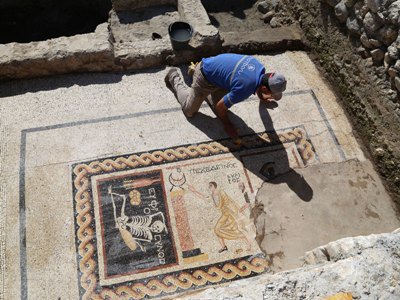Турция попросила США вернуть вывезенную контрабандистами античную мозаику