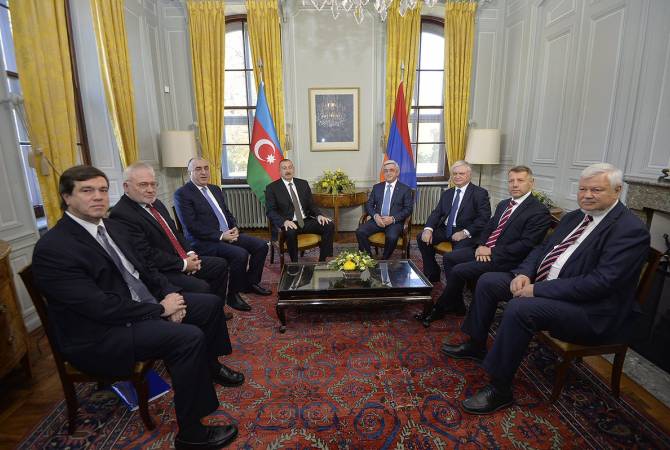 Ժնևում մեկնարկել են Հայաստանի և Ադրբեջանի նախագահների բանակցությունները
