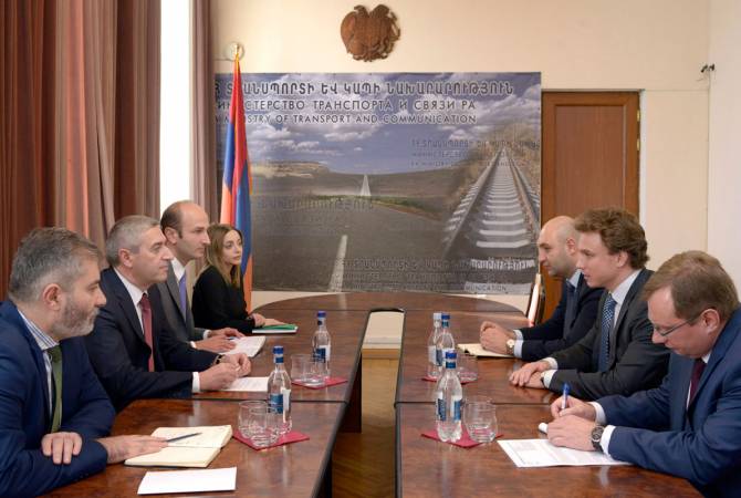 Վահան Մարտիրոսյանն ընդունել է ԵԶԲ հայաստանյան գրասենյակի ղեկավարին