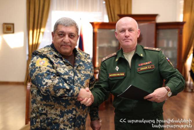 ՀՀ ԱԻՆ փրկարար ծառայությունը և ՌԴ 102-րդ ռազմաբազան համագործակցության պլան են ստորագրել