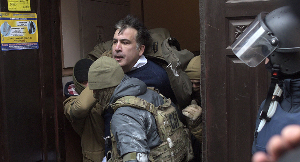 Саакашвили доставлен в суд для избрания меры пресечения