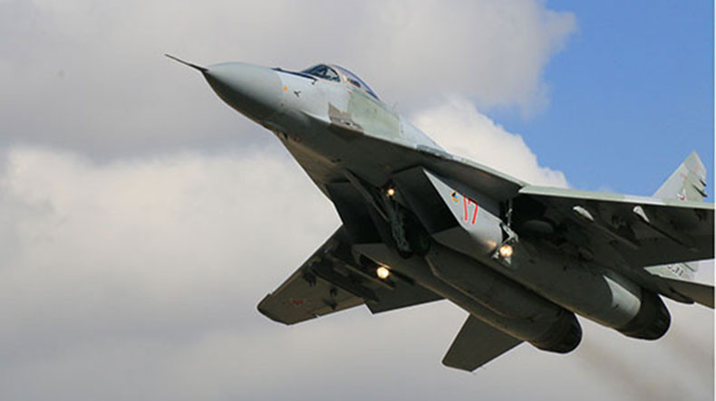 Летчики МиГ-29 российской авиабазы в Армении отработали перехват воздушных целей