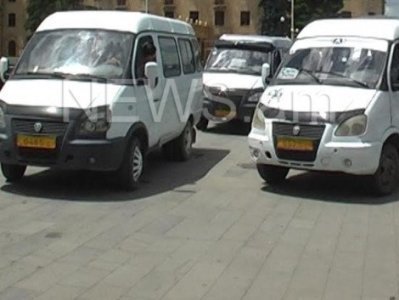 В Ереване водители маршрутных такси объявили забастовку