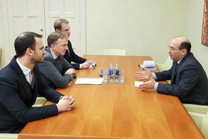 Լատվիայի ԱԳՆ պետքարտուղարը և ՀՀ դեսպանը քննարկել են երկկողմ և միջազգային հարթակում համագործակցության հարցեր