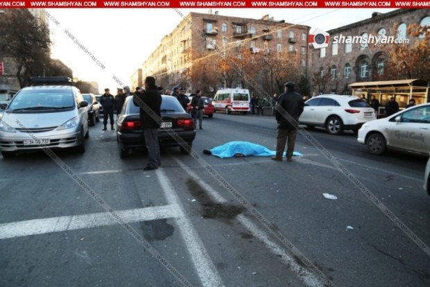 В Ереване водитель наехал на женщину с ребенком: Женщина погибла на месте