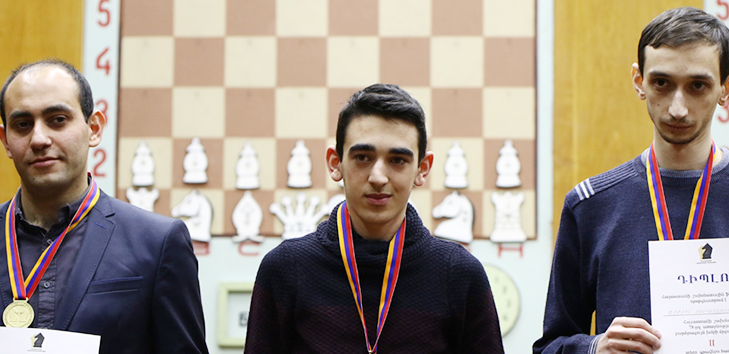 Мануэль Петросян стал чемпион Армении по быстрым шахматам