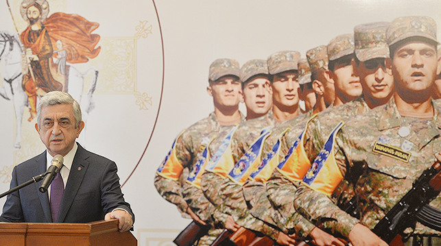 22 армянским военнослужащим были вручены награды