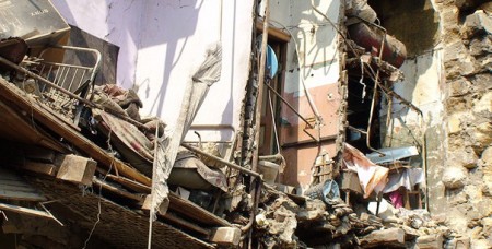 В Гюмри произошло обрушение здания: Эвакуированы 11 человек