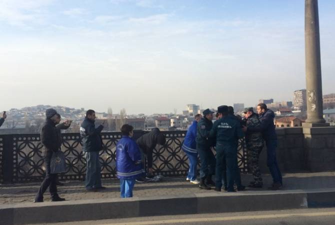 Երևանում փրկարարները ինքնասպանության փորձ են կանխել