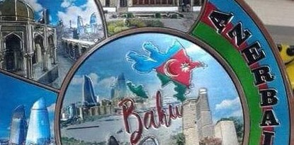 Очередной скандал в Баку: На улицах города продают настоящую карту Азербайджана