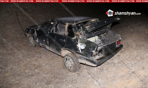 В Лорийской области «ВАЗ» скатился в овраг: Водитель погиб на месте