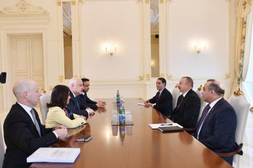 Глава ПА ОБСЕ Церетели встретился с Алиевым