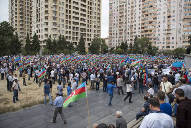 Ադրբեջանի ընդդիմադիր ուժերը նախագահական ընտրություններին ընդառաջ պատրաստվում են համազգային հանրահավաքներ կազմակերպել