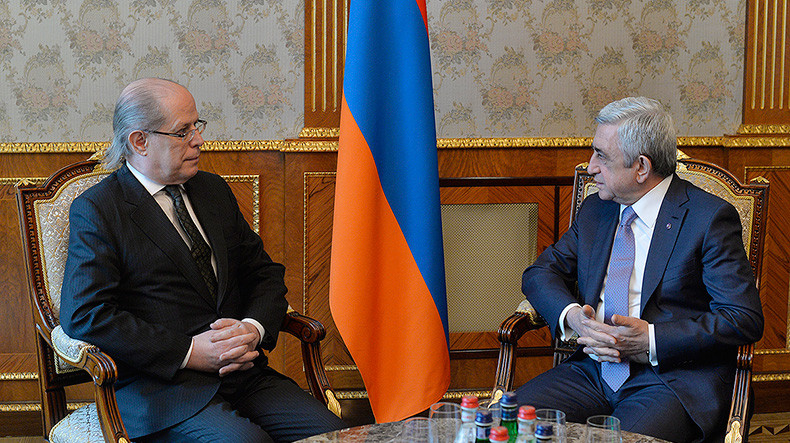 Серж Саргсян: Армения заинтересована в углублении отношений с дружественной Италией