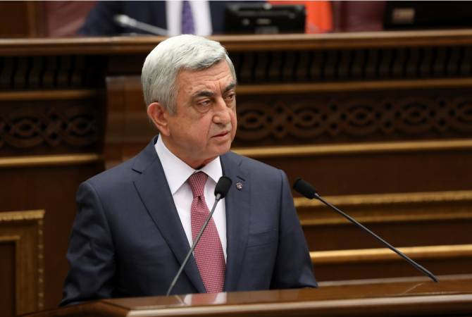 Սերժ Սարգսյանն ընտրվեց ՀՀ վարչապետ. կողմ քվեարկեց 77 պատգամավոր