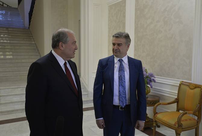 ՀՀ նախագահը շնորհակալություն է հայտնել Կարեն Կարապետյանին արդյունավետ աշխատանքի համար