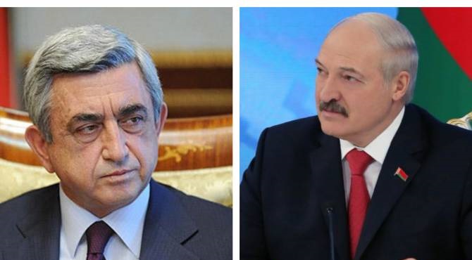 Բելառուսի նախագահը Սերժ Սարգսյանին շնորհավորել է ՀՀ վարչապետի պաշտոնում ընտրվելու առթիվ