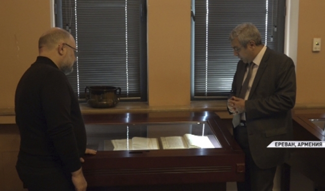 Чеченская делегация в поисках материалов о нахах посетила «Матенадаран»