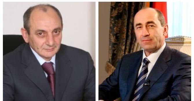 Արցախի նախագահը Երևանում հանդիպել է ՀՀ երկրորդ նախագահ Ռոբերտ Քոչարյանի հետ