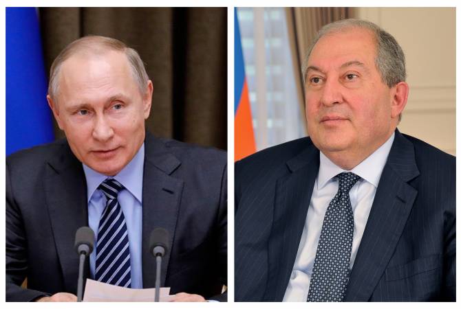 ՀՀ և ՌԴ նախագահները հեռախոսազրույցում  է անդրադարձել են Հայաստանում ստեղծված իրավիճակին
