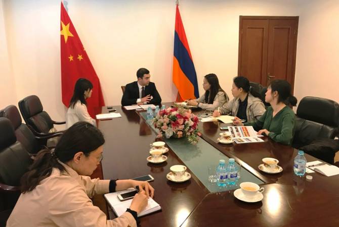 Հայաստանի տնտեսական ներուժը ներկայացվել է չինական լրատվամիջոցներին