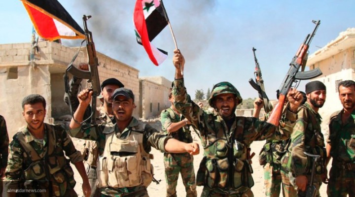 Сирийская армия установила контроль над районом Хаджр-эль-Асвад